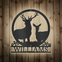 Anniversary Gift Personalized Gifts - Custom Metal Sign, Housewarming Gift