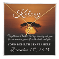 Custom Zodiac Recovery Necklace | Inspiring Sobriety