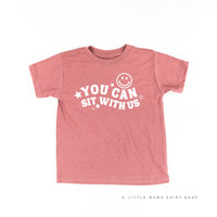 You Can Sit With Us (Smiley Face) - Child Tee