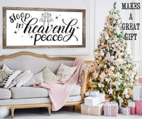 Sleep in Heavenly Peace - Canvas