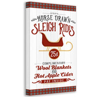 Sleigh Rides - Canvas