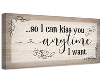 So I Can Kiss You - Canvas