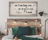 So I Can Kiss You - Canvas