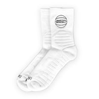 Basketball Performance Socks - White