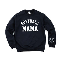 Softball Mama (wd) - BASIC Fleece