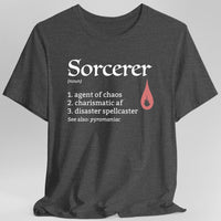 Sorcerer Class Definition D&D T-Shirt