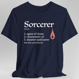 Sorcerer Class Definition D&D T-Shirt