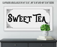 Sweet Tea - Canvas