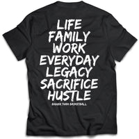 Basketball is Life - T-Shirt - Black