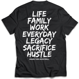 Basketball is Life - T-Shirt - Black