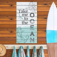 Take Me To The Ocean - Canvas