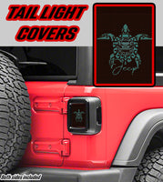 Turtle Taillight cover decal