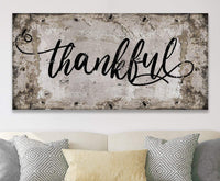 Thankful - Canvas