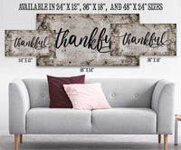 Thankful - Canvas