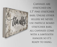 Thankful - Canvas