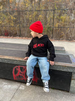 THE ACES HOODIE - RECYCLED BLACK