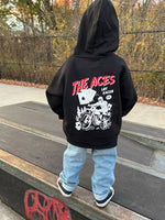 THE ACES HOODIE - RECYCLED BLACK