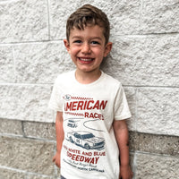 THE ALL AMERICAN RACES TEE - CREAM