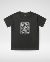 THE BRONCO LITTLE RAD THINGS TEE - COAL
