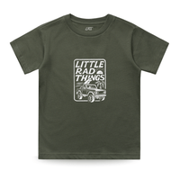 THE BRONCO LITTLE RAD THINGS TEE - OLIVE