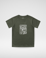 THE BRONCO LITTLE RAD THINGS TEE - OLIVE