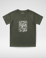 THE BRONCO LITTLE RAD THINGS TEE - OLIVE