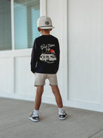 THE GOOD TIMES CAFE LONG SLEEVE - SOLID BLACK