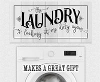 The Laundry Dirty - Canvas