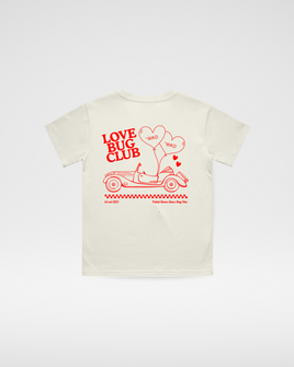THE LOVE BUG CLUB TEE - VINTAGE CREAM