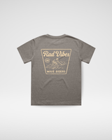 THE MAVERICKS TEE - FADED GREY