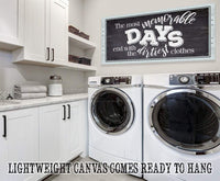 The Most Memorable Days - Canvas