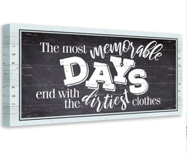 The Most Memorable Days - Canvas