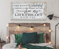 The Most Wonderful Thing - Canvas