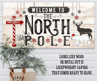 The North Pole - Canvas