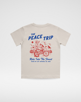 THE PEACE TRIP TEE - VINTAGE CREAM