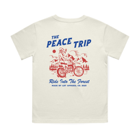 THE PEACE TRIP TEE - VINTAGE CREAM