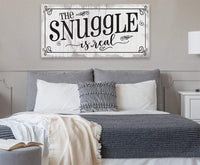 The Snuggle Is Real - Canvas