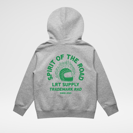 THE SPIRIT RIDER HOODIE - RECYCLED HEATHER GRAY