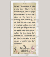 The Velveteen Rabbit - Canvas