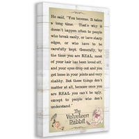 The Velveteen Rabbit - Canvas