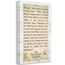 The Velveteen Rabbit - Canvas