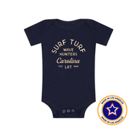 THE WAVE HUNTER ONESIE - NAVY