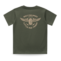 THE WINGED MECHANIC TEE - CYPRESS