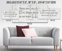 There Are Far Far Better - Canvas