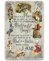 There Is A Place Like No Place On Earth - Metal Sign