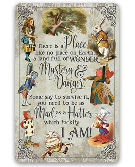 There Is A Place Like No Place On Earth - Metal Sign