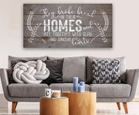 They Broke Bread - Canvas