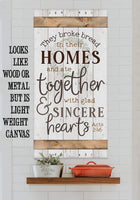 They Broke Bread - Canvas