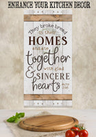 They Broke Bread - Canvas