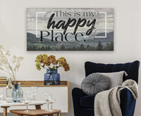 This Is My Happy Place - Canvas